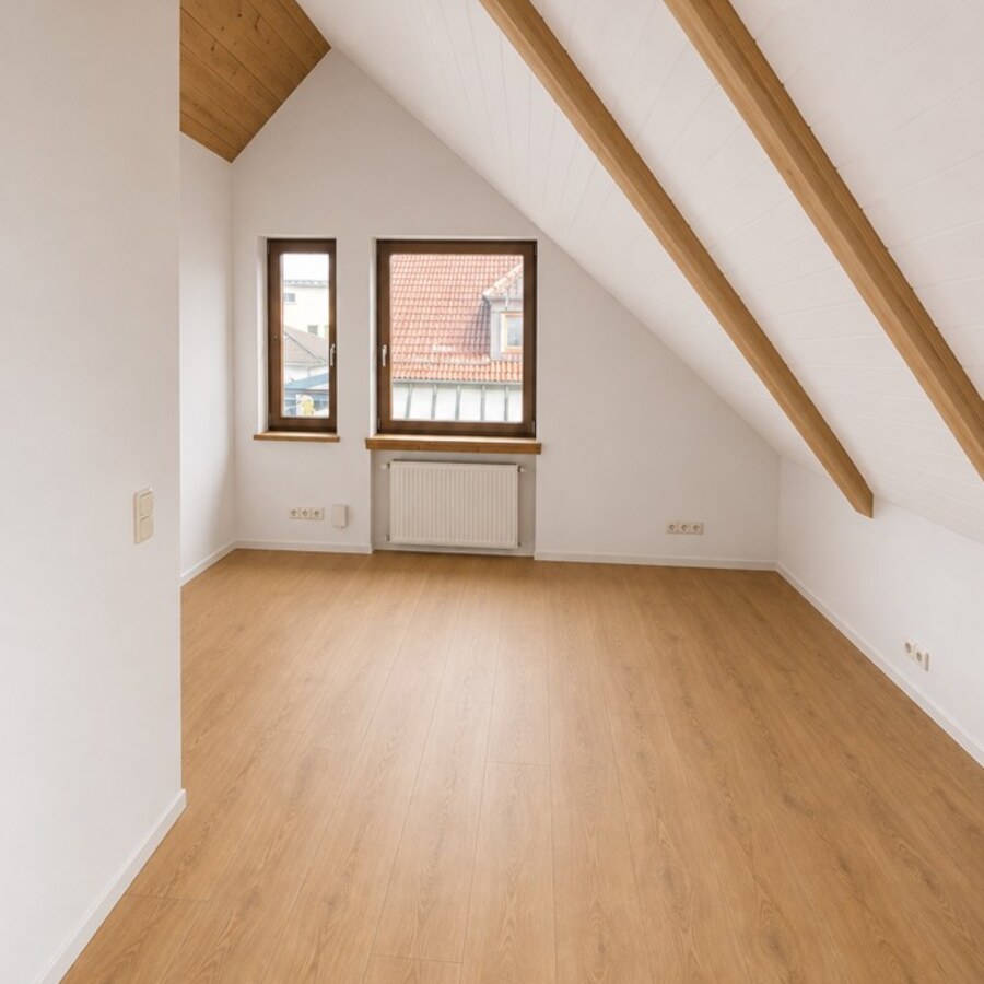 Dachgeschoss Sanierung nachher, Ansicht 2