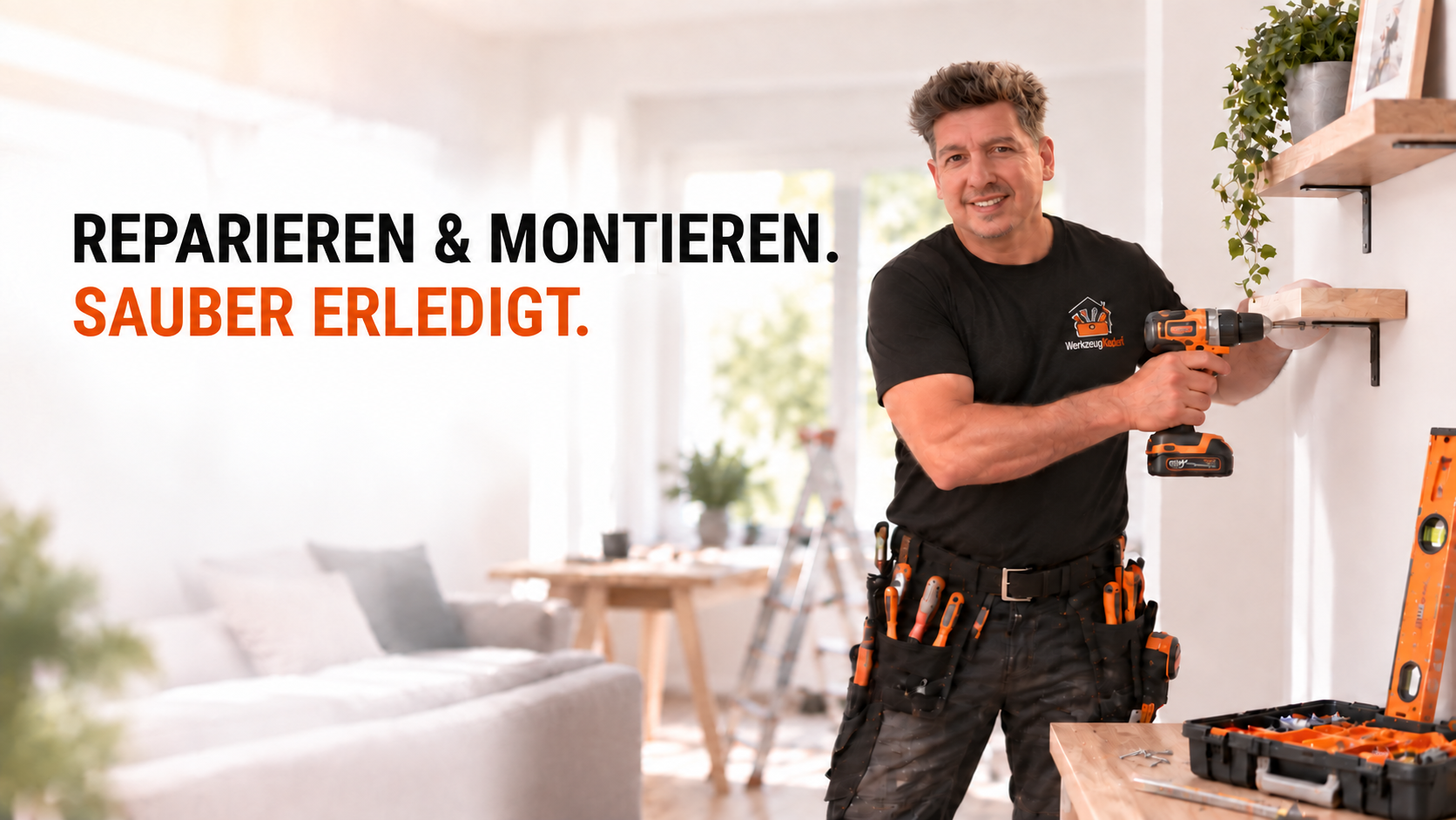 WerkzeugKisterl bei Reparatur- und Montagearbeiten